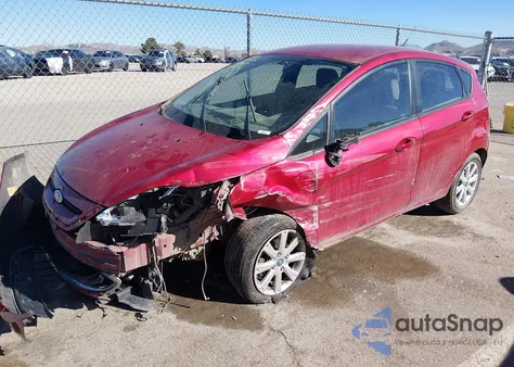 2011 Ford Fiesta Se из США, поврежденный, VIN 3FADP4EJ9BM154105